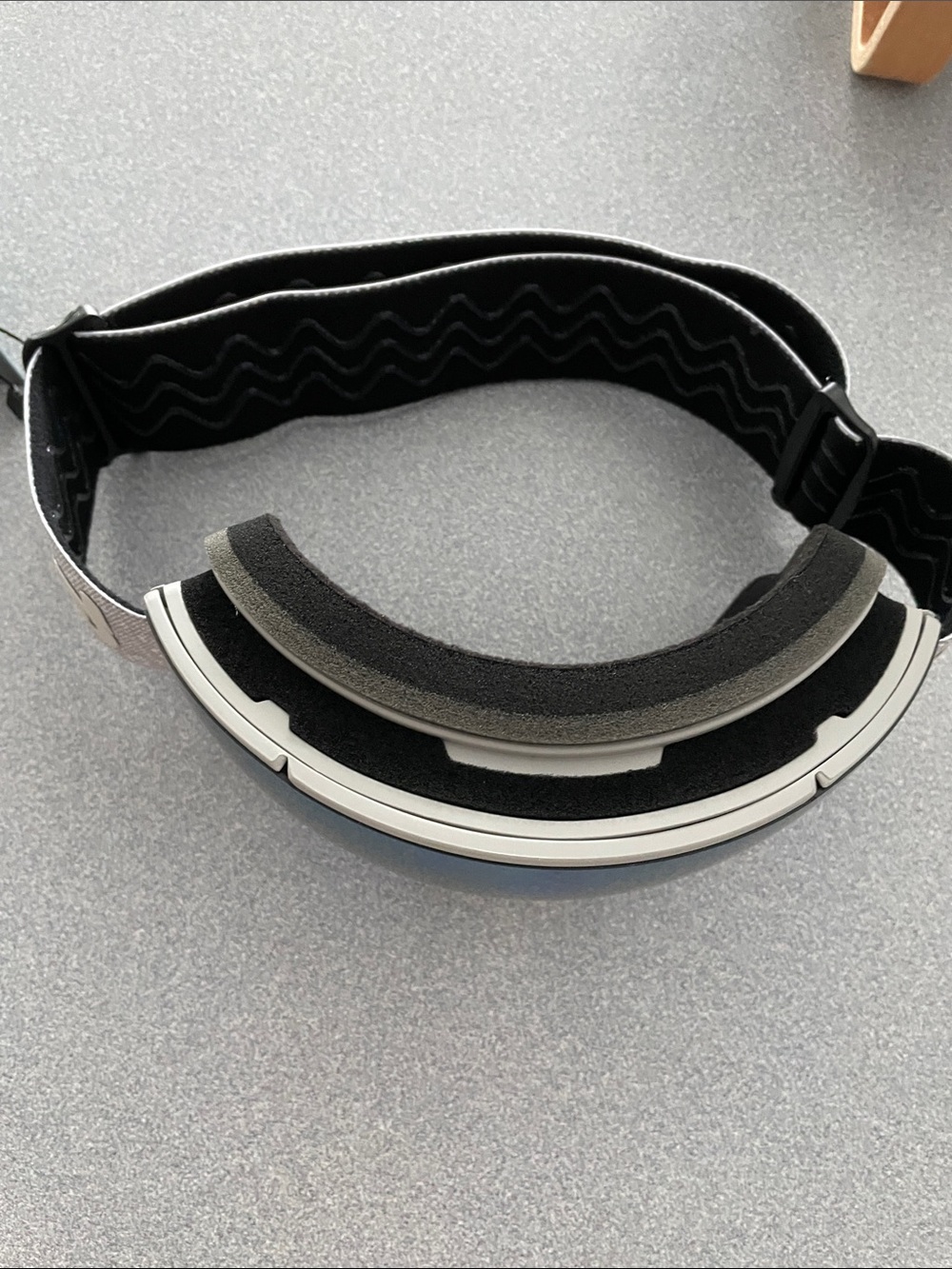 Odoland Men's Blue Mirrored Ski Goggles - Picture 7 of 12